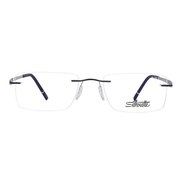 SILHOUETTE 5529 FG 4510 MOMENTUM (BLUE/SILVER) # SI104BU52 by GKB Opticals